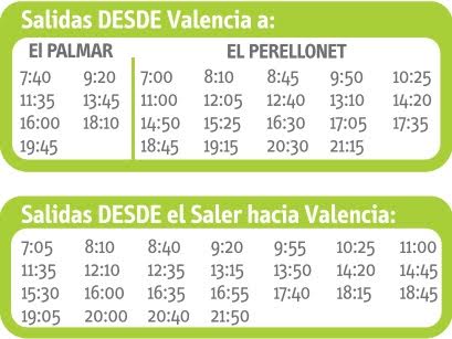 horario Horario del autobús L25