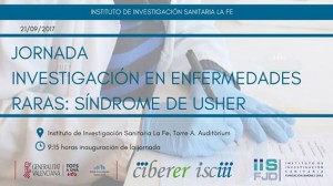 Imagen de la jornada de investigación en enfermedades raras: síndrome de ushcer.