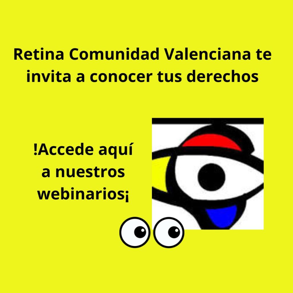 Retina Comunidad Valenciana te invita a conocer tus derechos