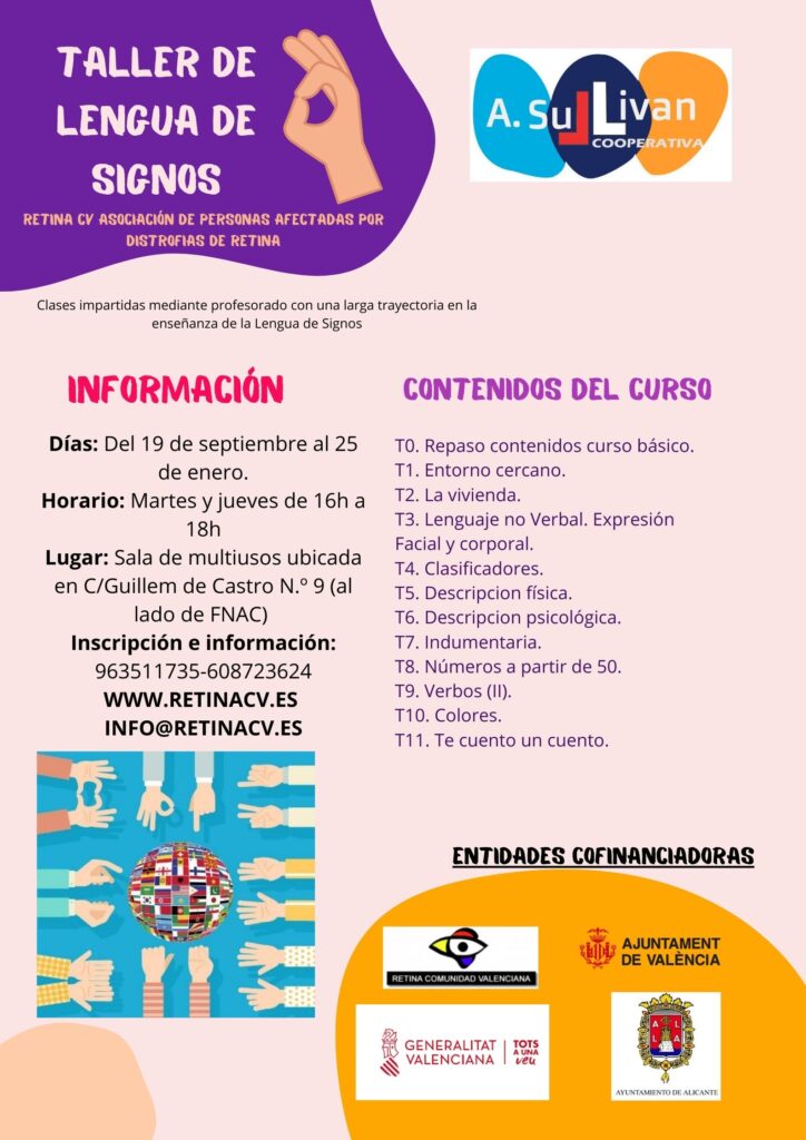 Cartel curso avanzado